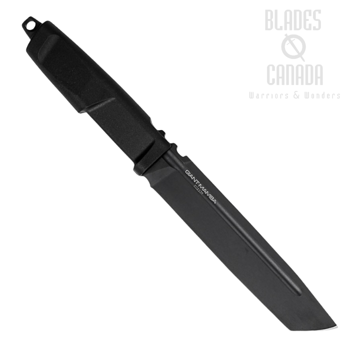 Extrema Ratio GIANT MAMBA Fixed Blade Knife, Bohler N690, Black Handle